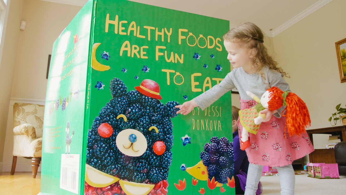 Healthy Foods are Fun to Eat Children's Picture Book