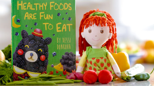 The SMART Healthy Eating Doll and Book Toy Set